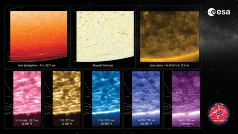 Solar Orbiter s world first views of the Sun s south pole