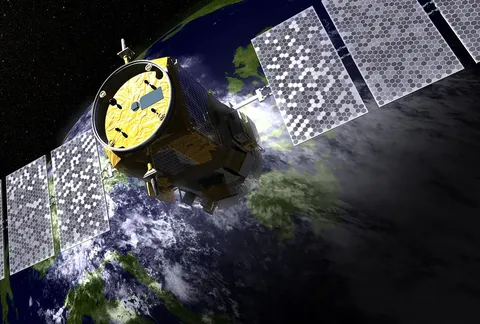 Artist concept of the CALIPSO satellite
