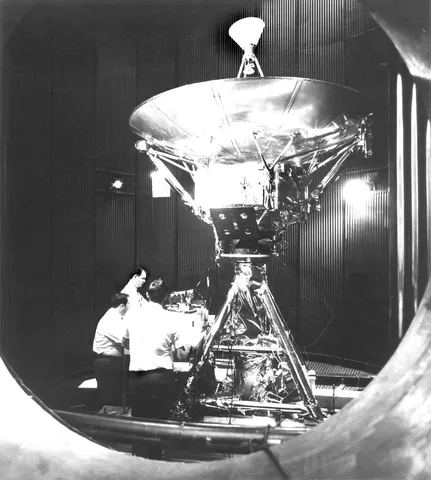 Testing Pioneer F Spacecraft 001626