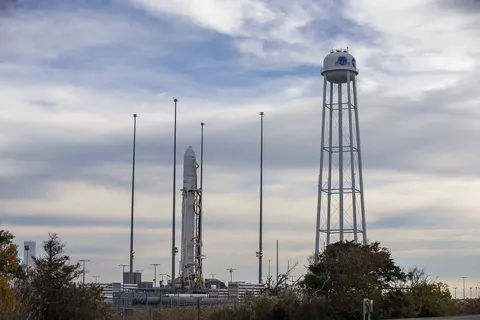 Antares CRS 18 Vehicle on the Pad