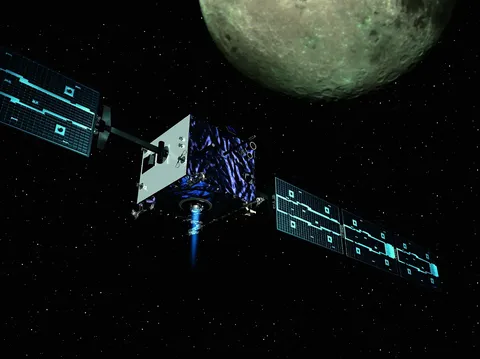 SMART 1 mission at the Moon