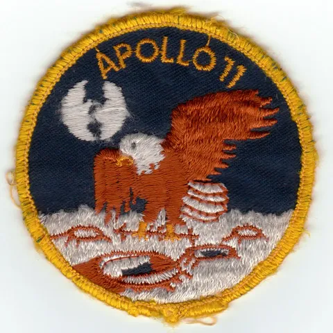 The official Apollo 11 mission patch