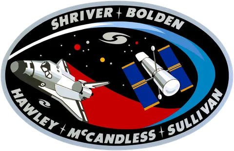 Sts31 flight insignia