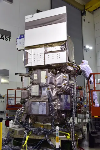 ICESat 2 Atlas Instrument Flight Door Opening