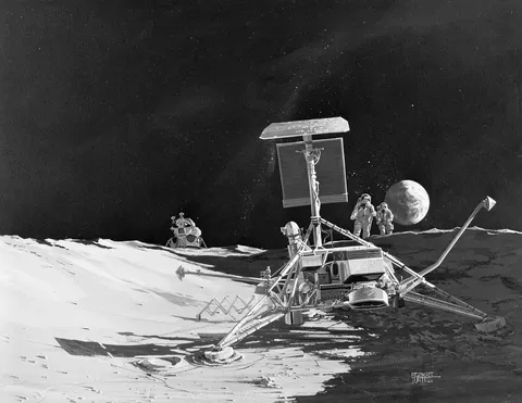 ARTIST CONCEPT SURVEYOR III OCEAN OF STORM