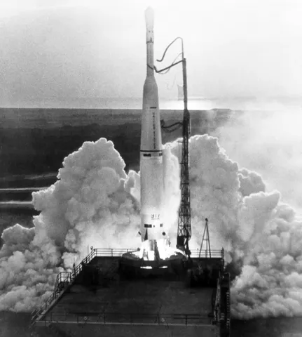 Thor Delta with Tiros 4 repair