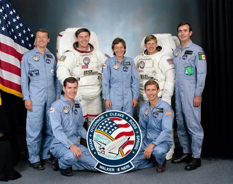 STS 61 B crew