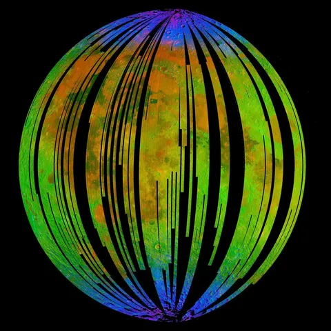 Water Detected at High Latitudes on the Moon