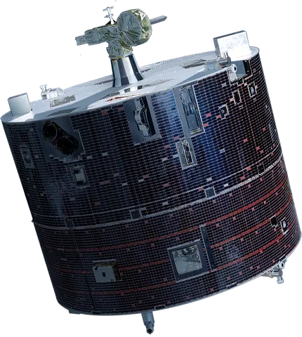 Artist's concept of the Geotail spacecraft.
