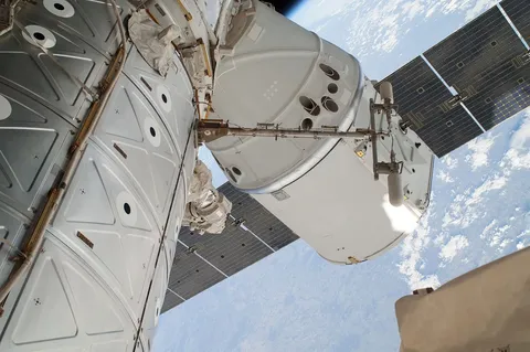 SpaceX CRS 3 berthed to ISS Harmony module