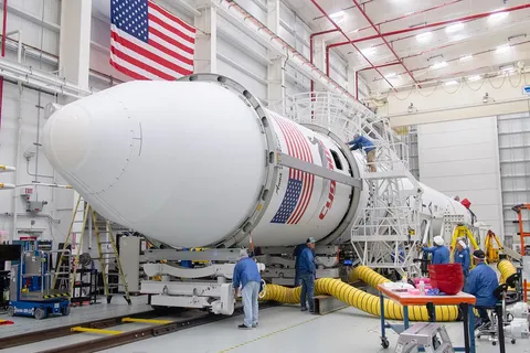Cygnus and Antares Fairing Mate Photos