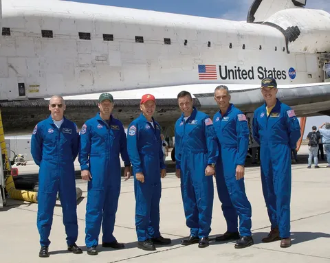 Post Landing Crew Photo