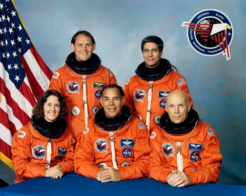 STS 33 crew