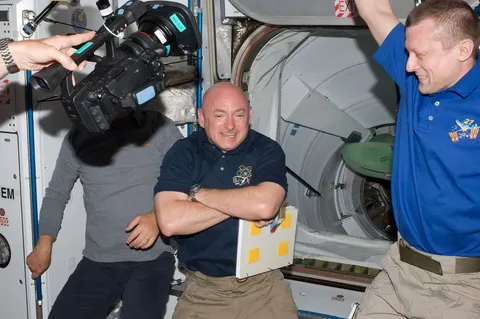 ISS 27 the hatches are open