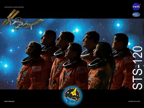 STS-120 NASA Space Flight Awareness mission poster