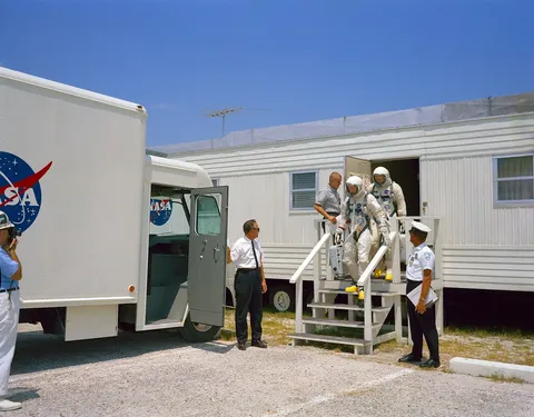GEMINI TITAN 9 TEST ASTRONAUT EDWARD H WHITE II TRAINING CAPE