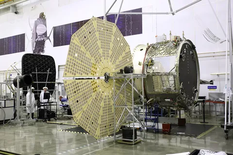 Cygnus 5 Service Module with Ultraflex solar arrays