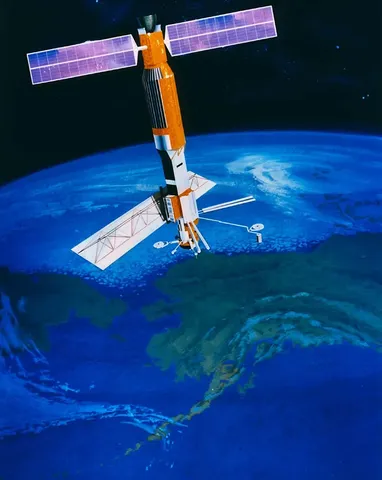 Orginal caption released with the picture: Artist's concept of Seasat