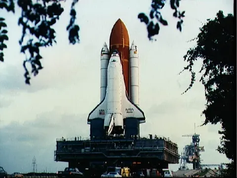 STS 34 shuttle