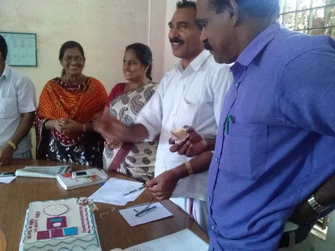 Success of Mangalyaan - celebration held at Koorachundu grama panchayat