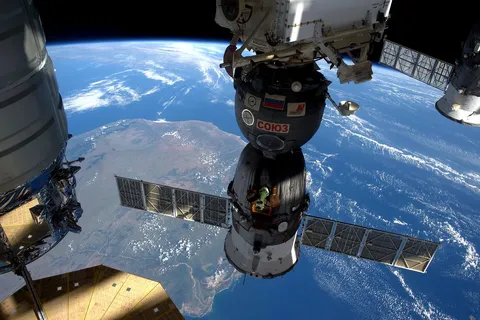 ISS 47 Busy Traffic at the International Space Station