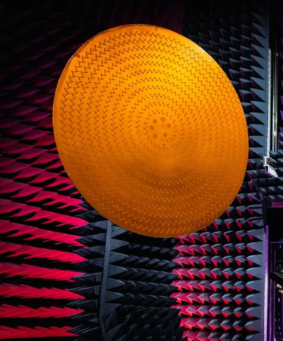 Titan Dragonfly's high gain antenna dish
