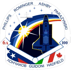 STS-100 patch