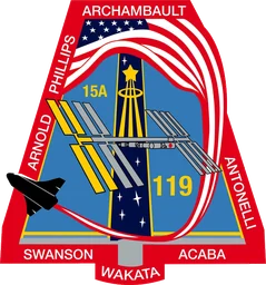 STS-119 patch