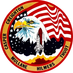 STS-36 patch