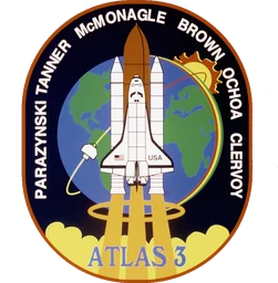 STS-66 patch