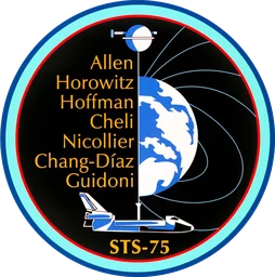 STS-75 patch