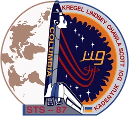 STS-87 patch